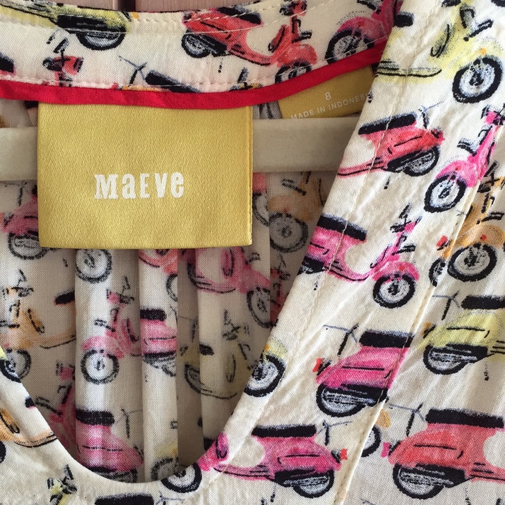 Anthropologie Maeve Scooter Tank